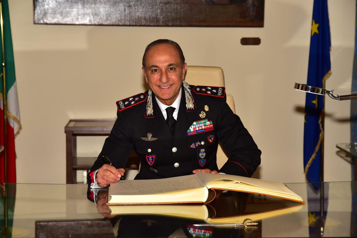 Si è svolta la prima visita del comandante generale dell'Arma dei Carabinieri, Generale di Corpo d'Armata Salvatore Luongo, al Comando Interregionale "Pastrengo"