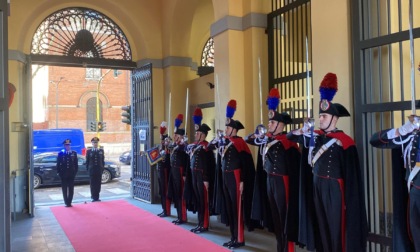 La visita del comandante generale dell'Arma dei Carabinieri