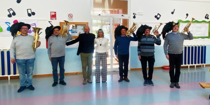 La Fanfara dei bersaglieri alla scuola dell’Infanzia