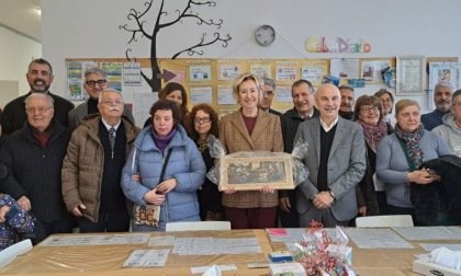 Letizia Moratti in visita al Centro diurno di Cerello