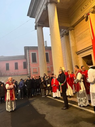 Il benvenuto al nuovo parroco don Andrea Cardani