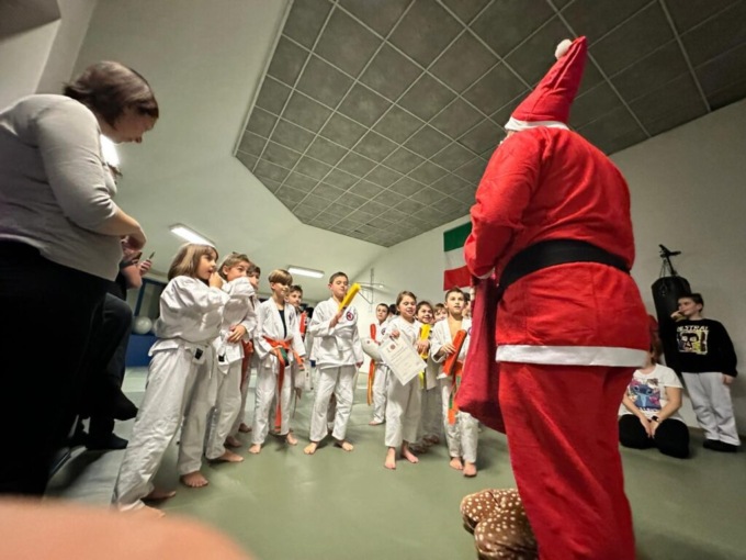 Festa di Natale per il Judo club Arluno