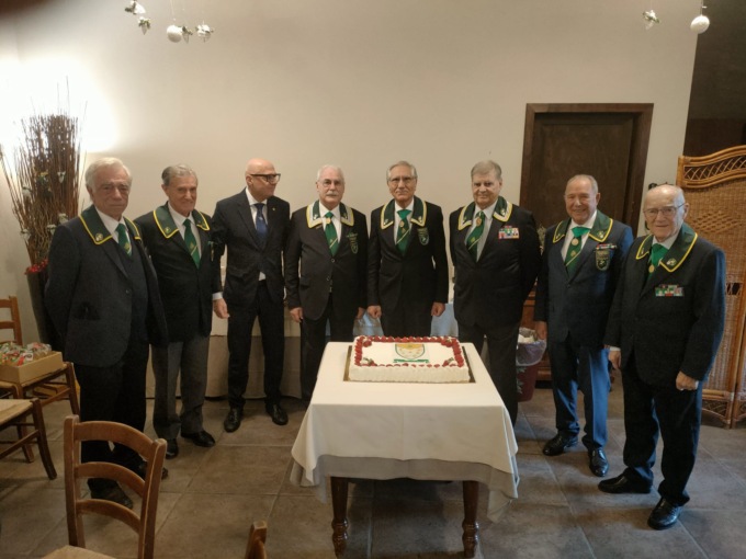 Nastro Verde, scambio di auguri e medaglie ai soci