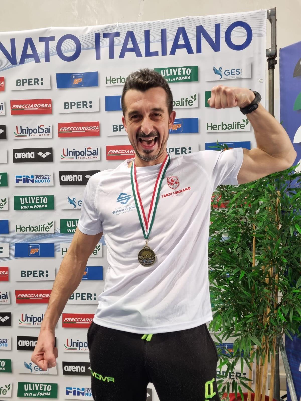 team legnano nuoto nove medaglie ai campionati italiani invernali master