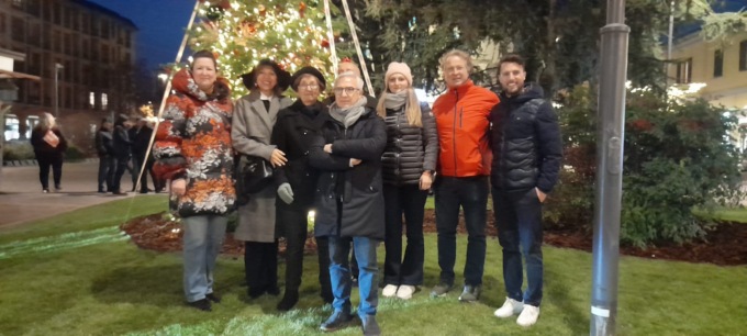 Acceso l’albero di Natale a Cornaredo