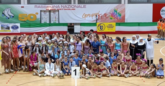 Le ragazze dello Skating club Vanzaghello sono campionesse italiane