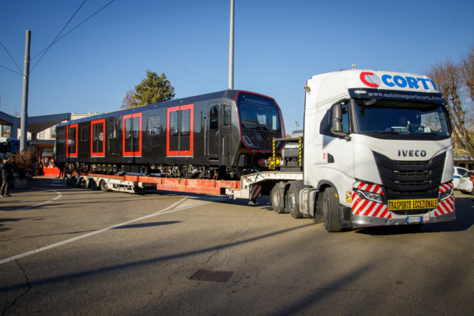 Un nuovo treno Atm per la linea M1 della metropolitana