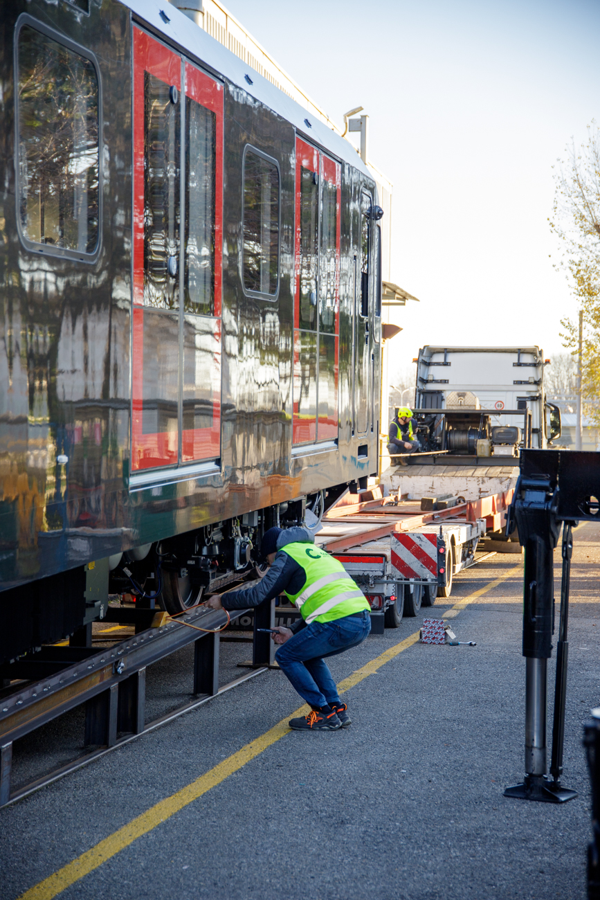 arrivo nuovo treno M1-24