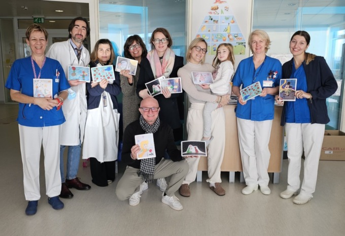 Sindaco e assessori in ospedale per portare doni ai bambini ricoverati