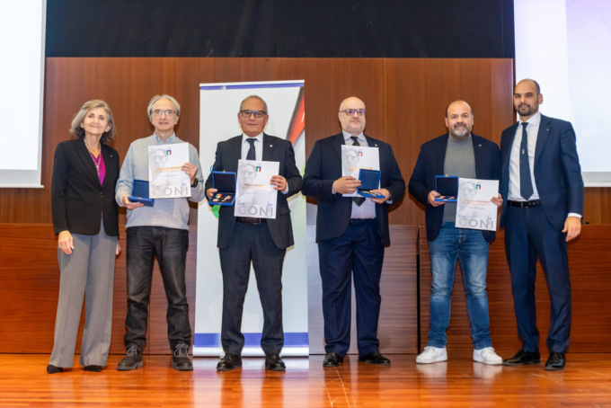 Ignazio Ziino premiato con la stella al merito sportivo