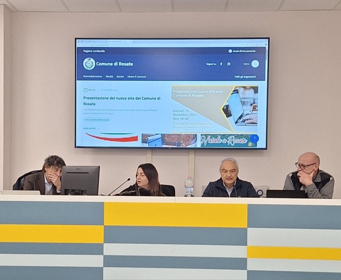 Rosate: Comune proiettato nell’era digitale