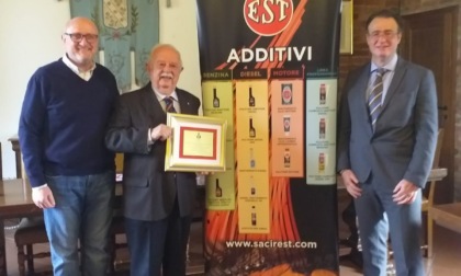 Premiata la Sacir Est  di Rosate per i 60 Anni di attività