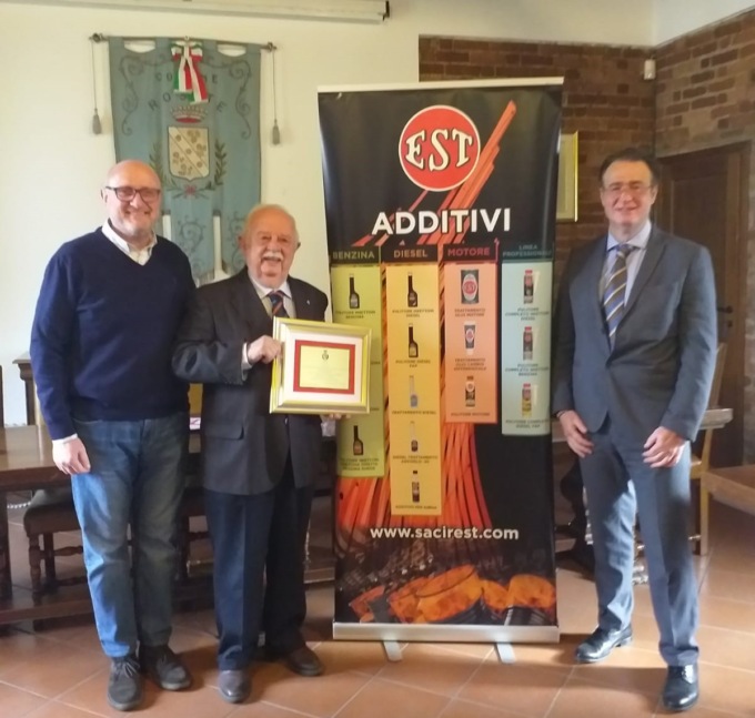 Premiata la Sacir Est  di Rosate per i 60 Anni di attività