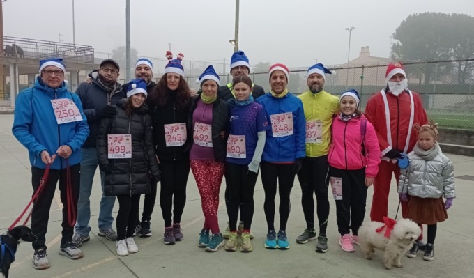 Oltre cento i partecipanti alla 5ª Natalino Run di Cesate