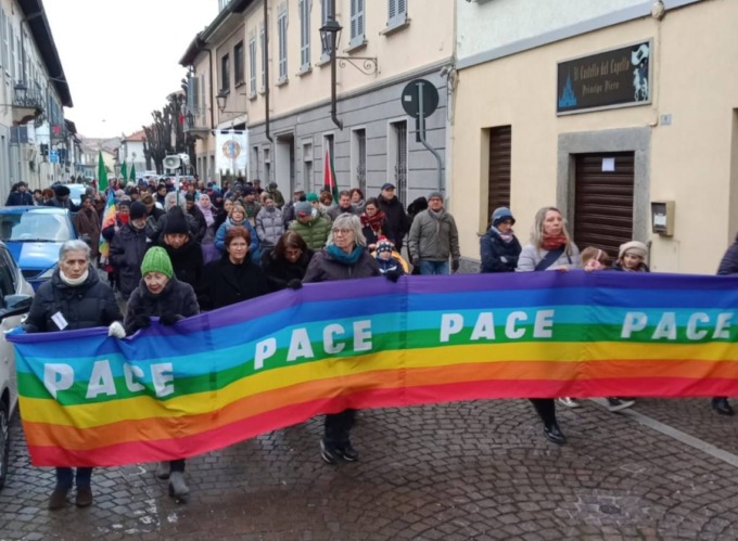 In 150 alla 24esima Marcia della pace di Capodanno per dire no a ogni guerra
