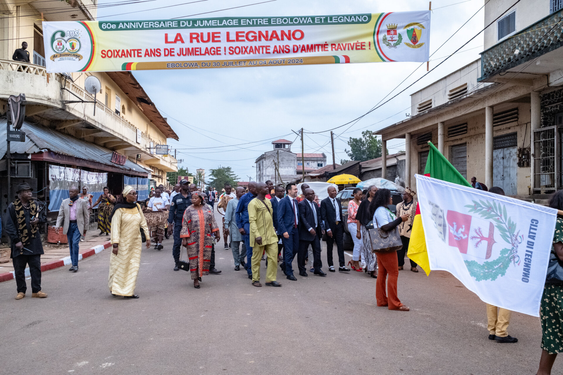 60 anni gemellaggio Legnano Ebolowa