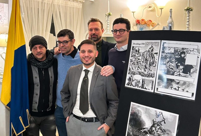 La Battaglia di Parabiago è diventata un romanzo grafico