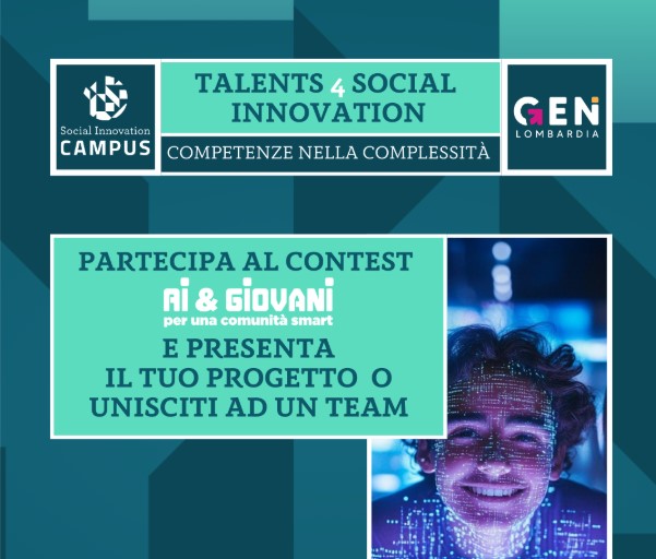 Ecco il progetto “AI & Giovani per una comunità smart”