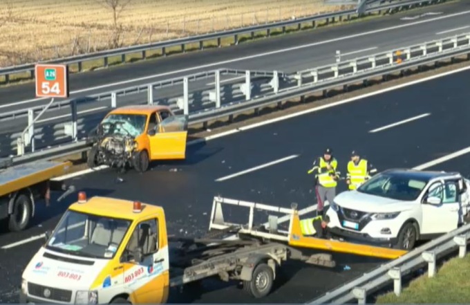 Schianto in autostrada: morti due soci del Cai di Cornaredo