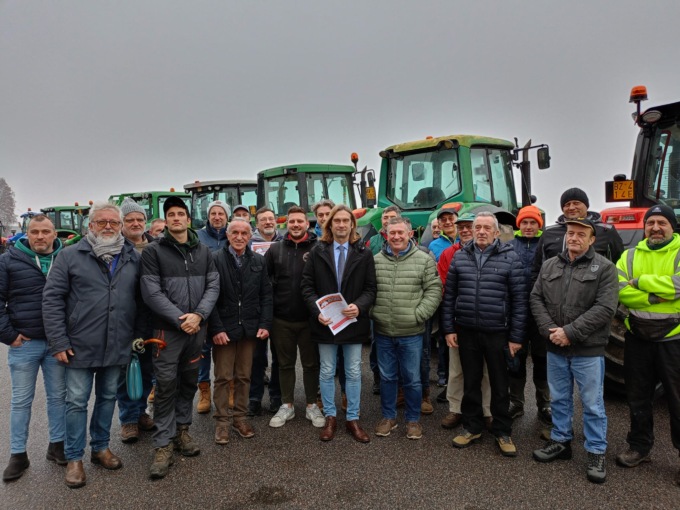 Agricoltori in protesta: a Ossona uno dei 60 presidi in tutta Italia