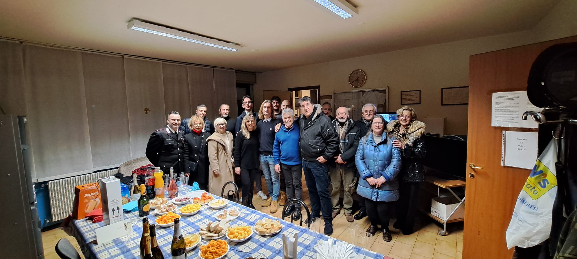 I circoli di fratelli dItalia visitano le caserme di Castano, Cuggiono e Busto Garolfo