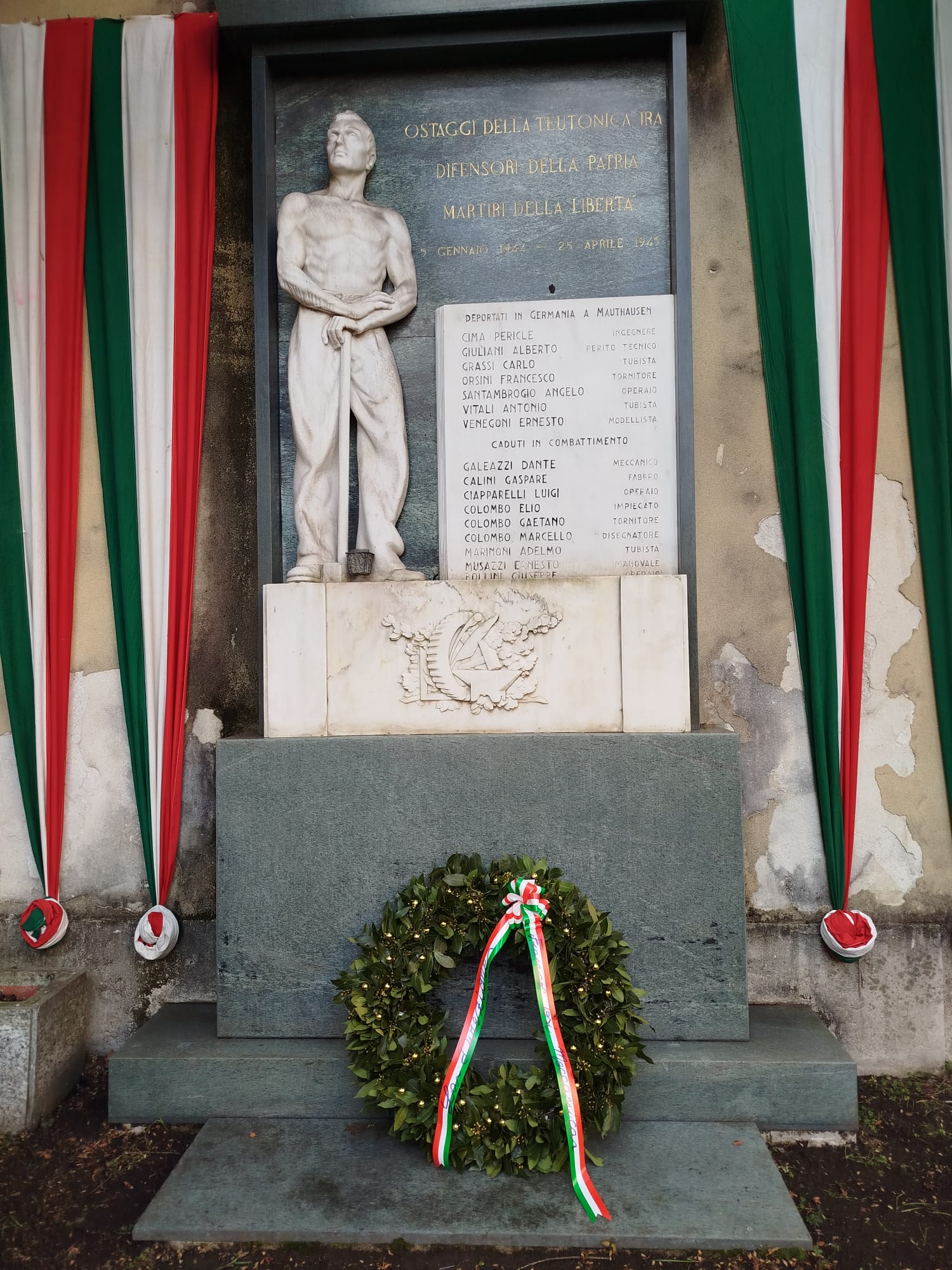 legnano franco tosi commemorazione deportati a mauthausen