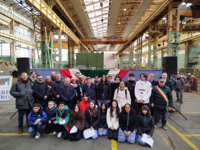 “Se siamo liberi lo dobbiamo anche a voi”: il “grazie” ai deportati della Franco Tosi