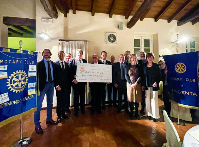 Dal Rotary Magenta donazione di 12mila euro per l’ospedale Fornaroli
