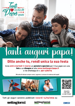 Una sorpresa emozionante per fare gli auguri ai papà