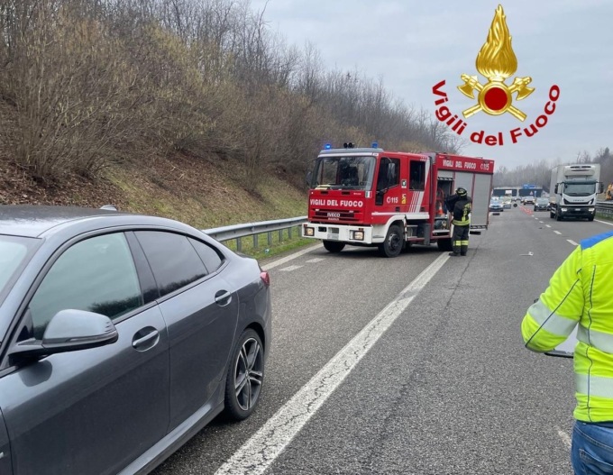 Incidente sulla statale 336, ferito un uomo di 86 anni