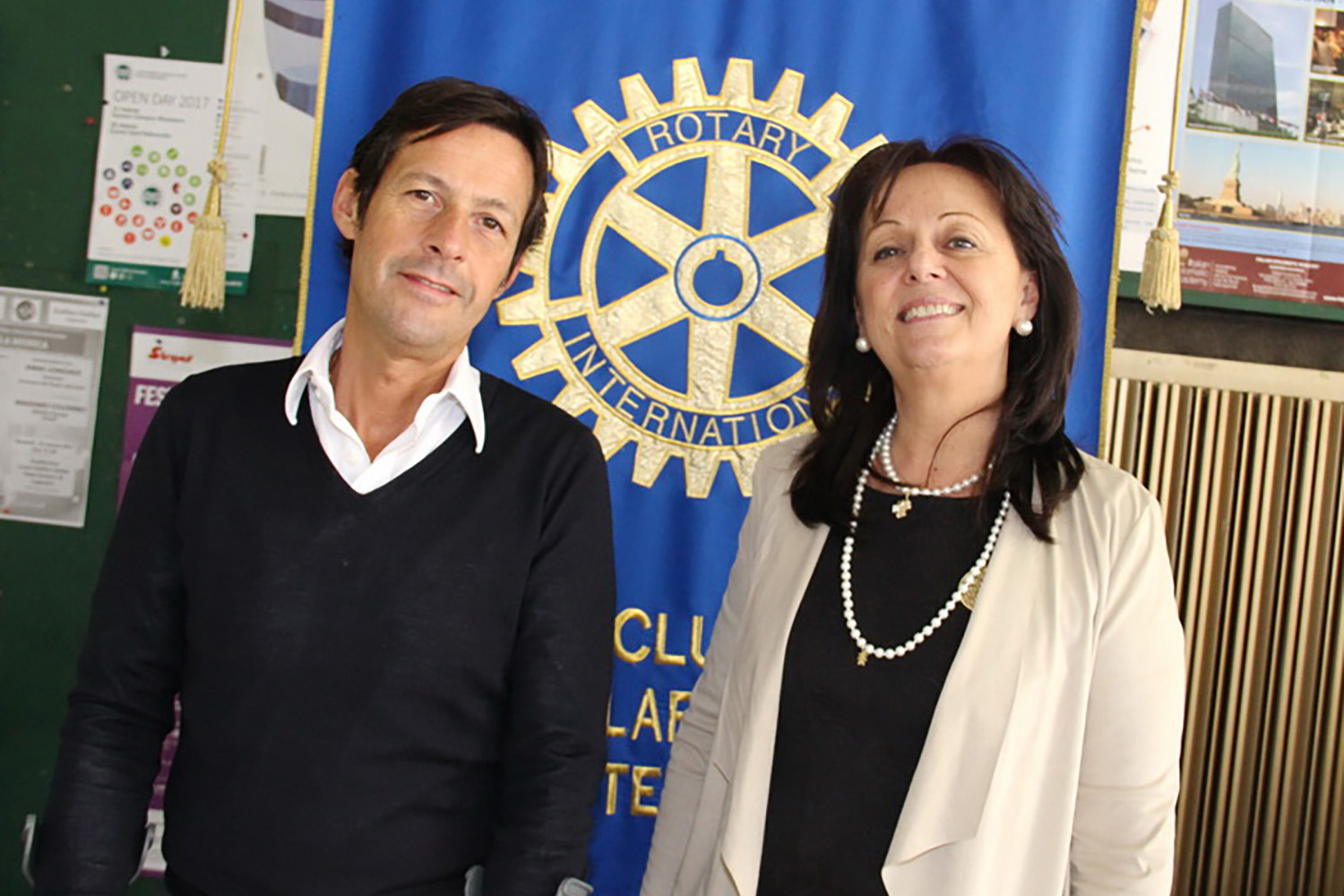 Legnano Operazione Carriere Rotary - Luca Roveda e Ornella Ferrario