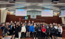 Studenti della scuola media di Vanzaghello in visita a Regione Lombardia