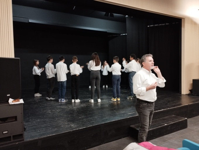 A scuola a lezioni di Body Percussion