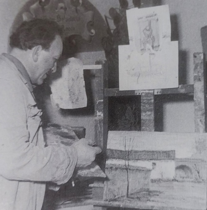 Donato al Comune un dipinto di Ambrogio Allievi