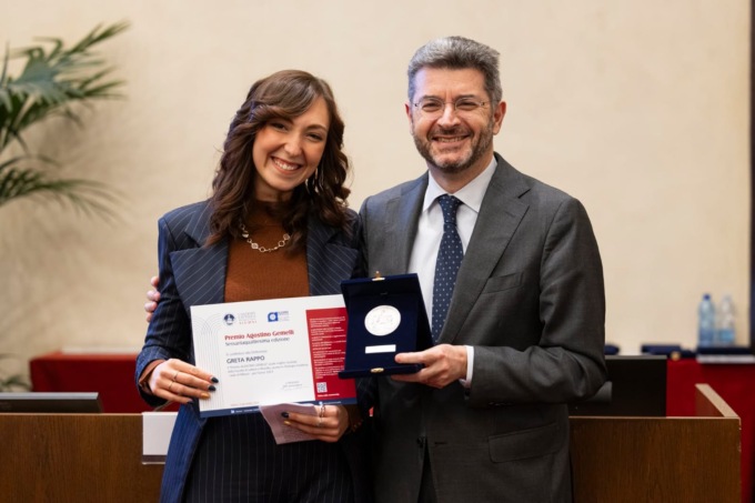 Cusago: Greta Rappo premiata all’Università Cattolica