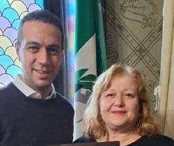 Diploma dalla  Moldova per il sindaco