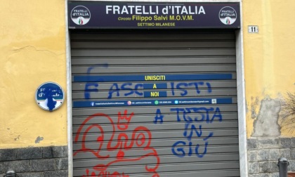 Sede Fdi vandalizzata: "Gesto intimidatorio"