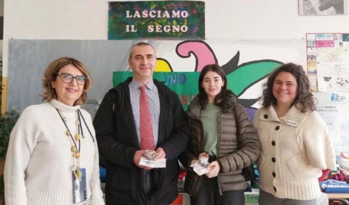 I ragazzi della Fermi “Lasciano il segno” al progetto “Io cittadino attivo”