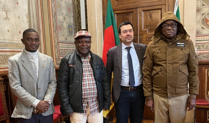 Accolta la delegazione della città “gemella” Ebolowa