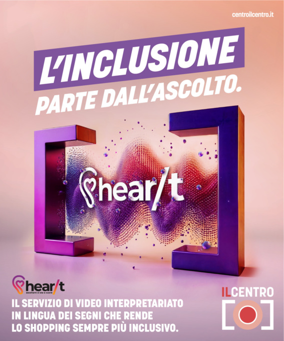 Shopping inclusivo e senza barriere al Centro di Arese con “Heart”