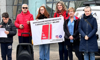 L'Istituto Rosmini e l'amministrazione di Bollate in piazza contro le mafie