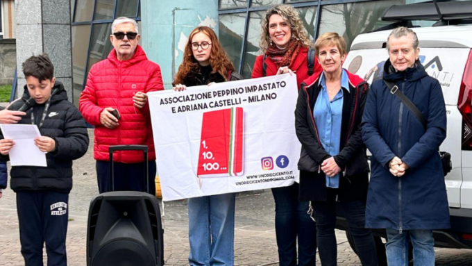 L’Istituto Rosmini e l’amministrazione di Bollate in piazza contro le mafie