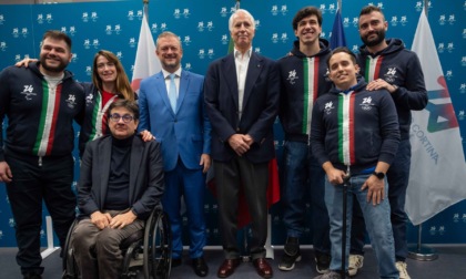 Simone Barlaam fra gli ambassador di Milano Cortina 2026