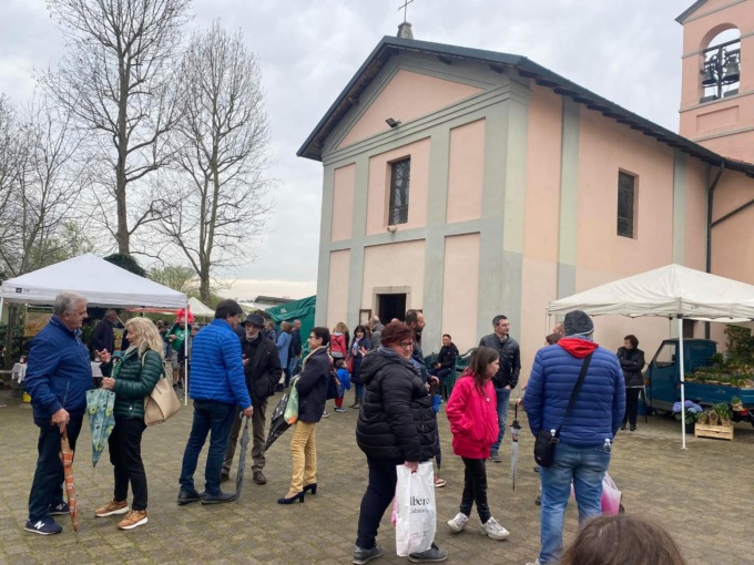 Ultimi preparativi per la Festa del santuario della Madonna dell’Acquanera