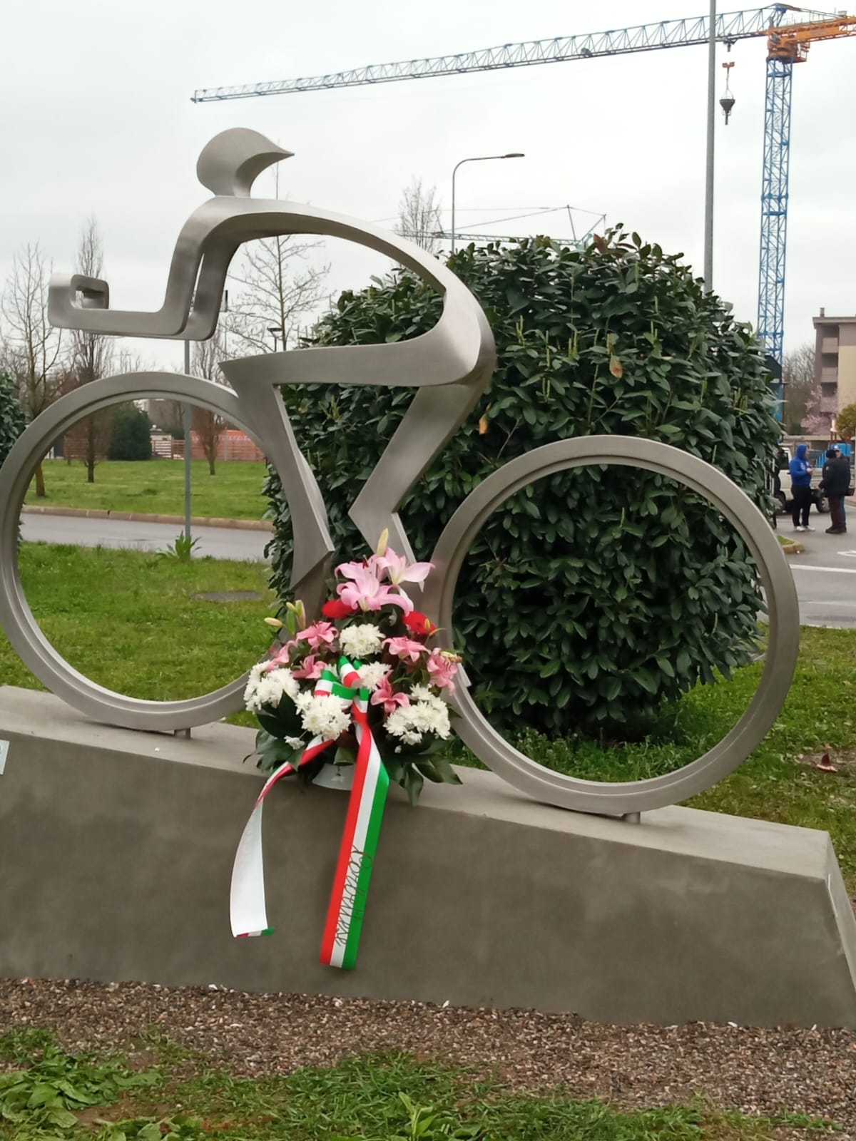 Corbetta inaugurazione Monumento al ciclismo Equipe corbettese 2