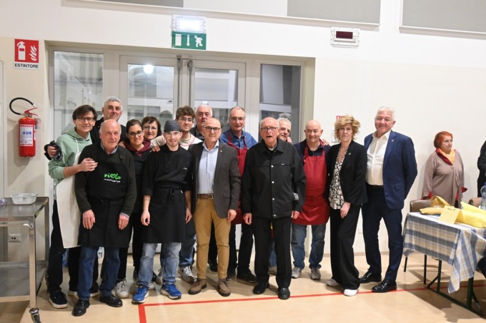 Il polenta party del Lions club ha fatto il pienone