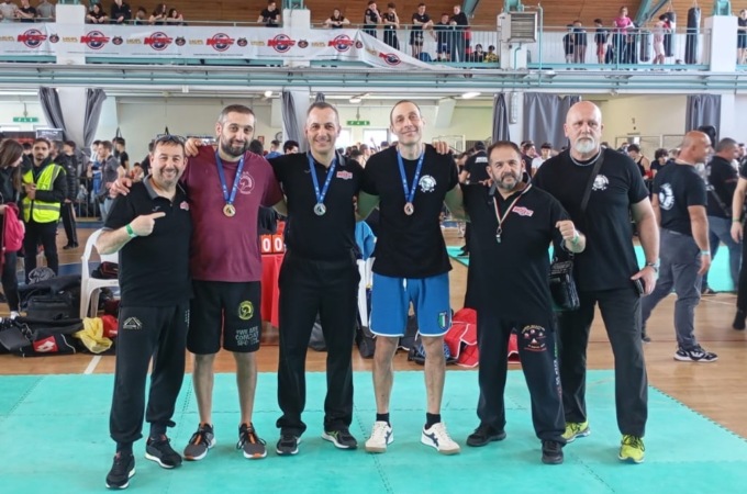 Pacifico domina nelle specialità di combattimenti ai Campionati italiani