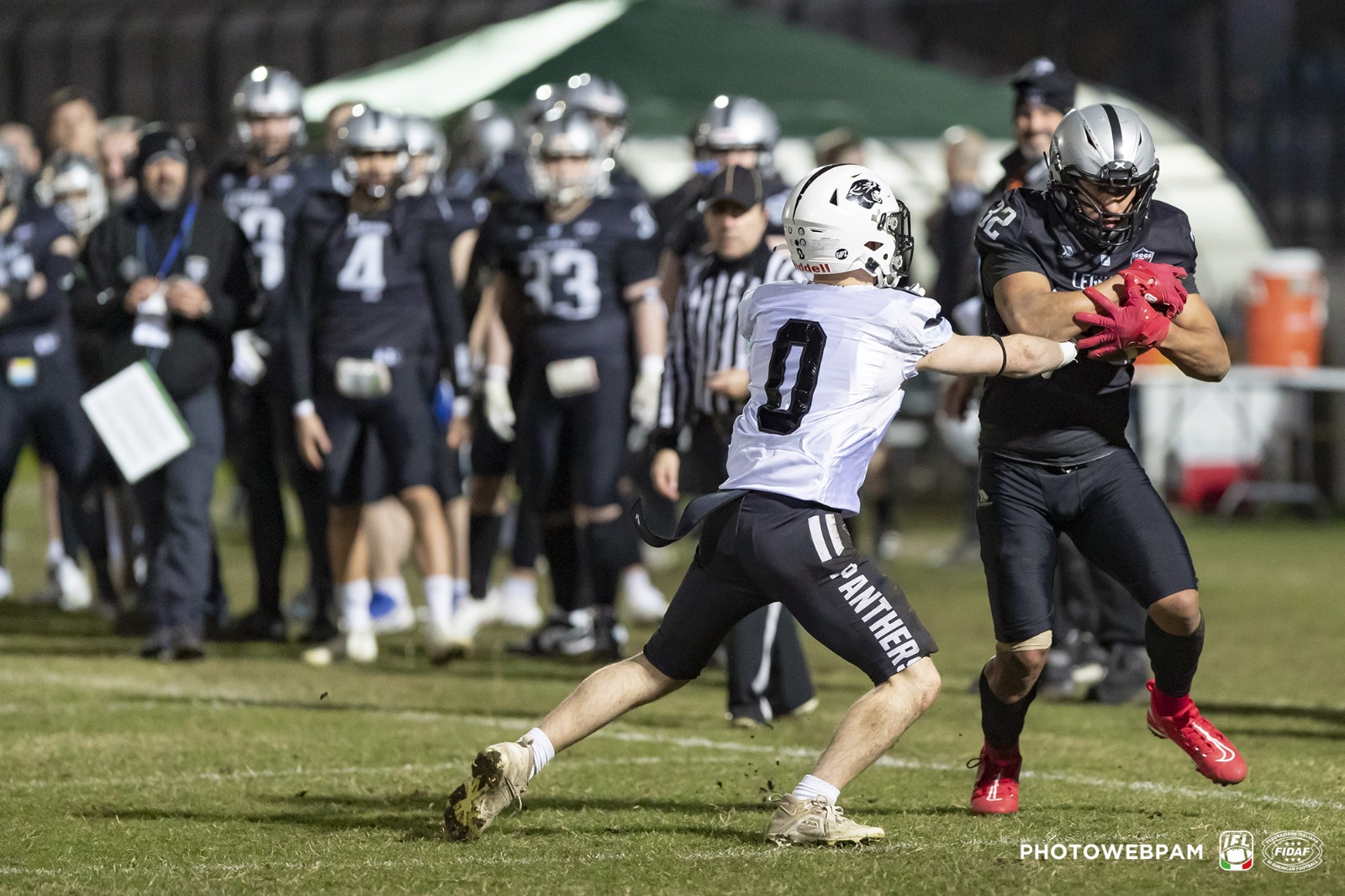 Frogs Legnano contro Parma