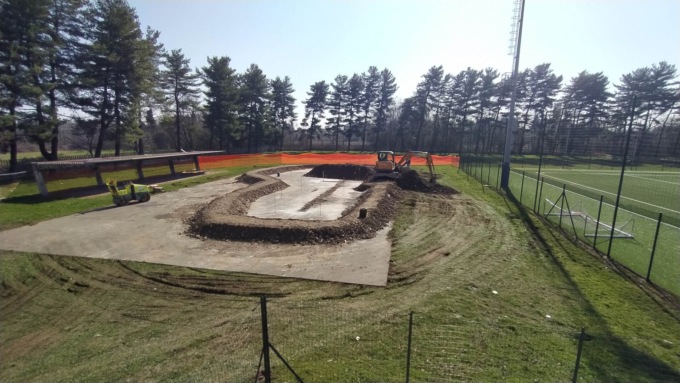 Sono iniziati i lavori per il nuovo skatepark