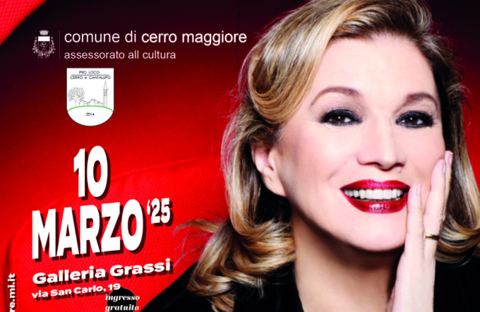 Iva Zanicchi e Stefania Craxi in visita a Cerro Maggiore